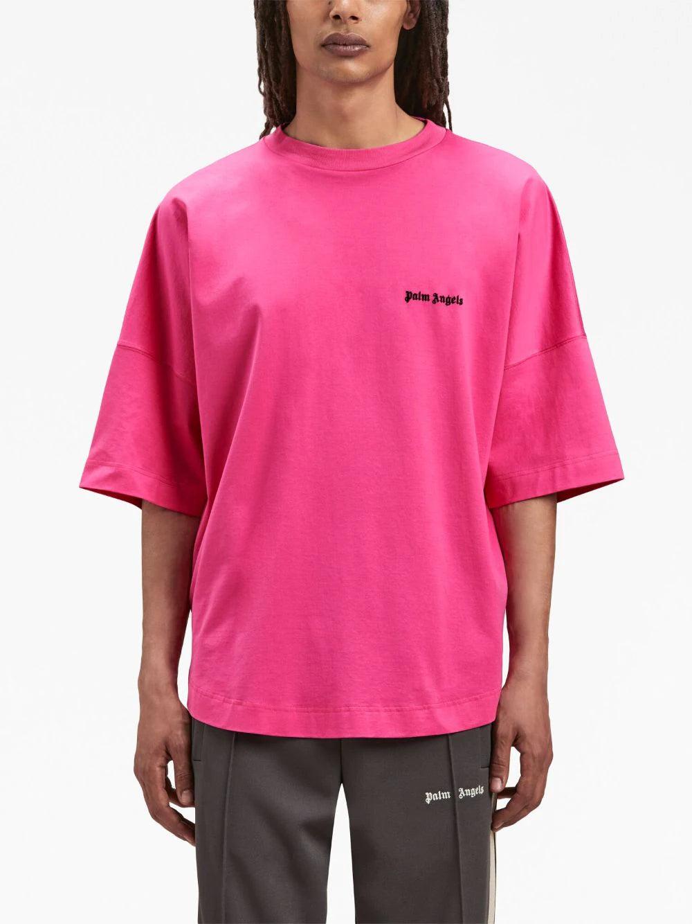 PALM ANGELS Logo Over T-shirt