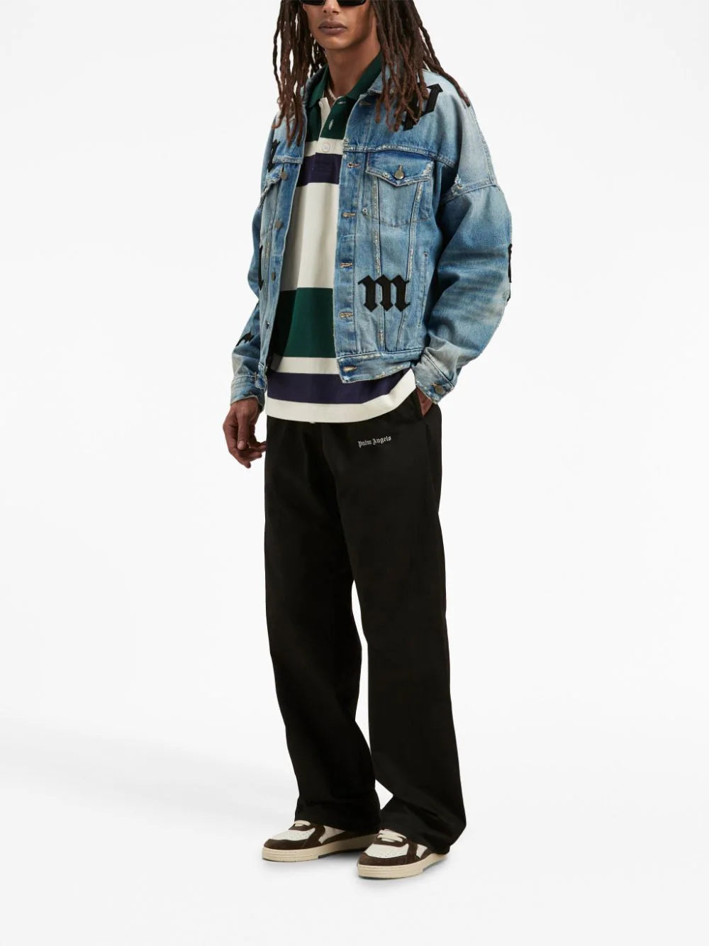 PALM ANGELS Logo Travel Pants