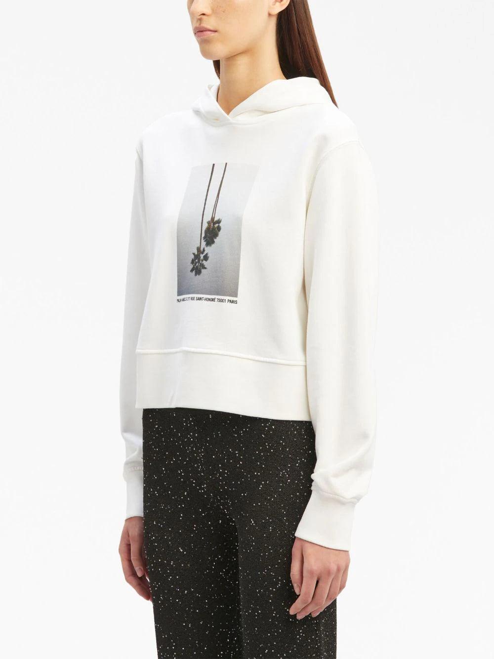 PALM ANGELS Mirage Fitted Hoodie