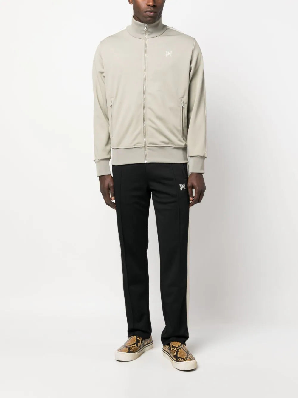 PALM ANGELS Monogram Classic Track Jacket