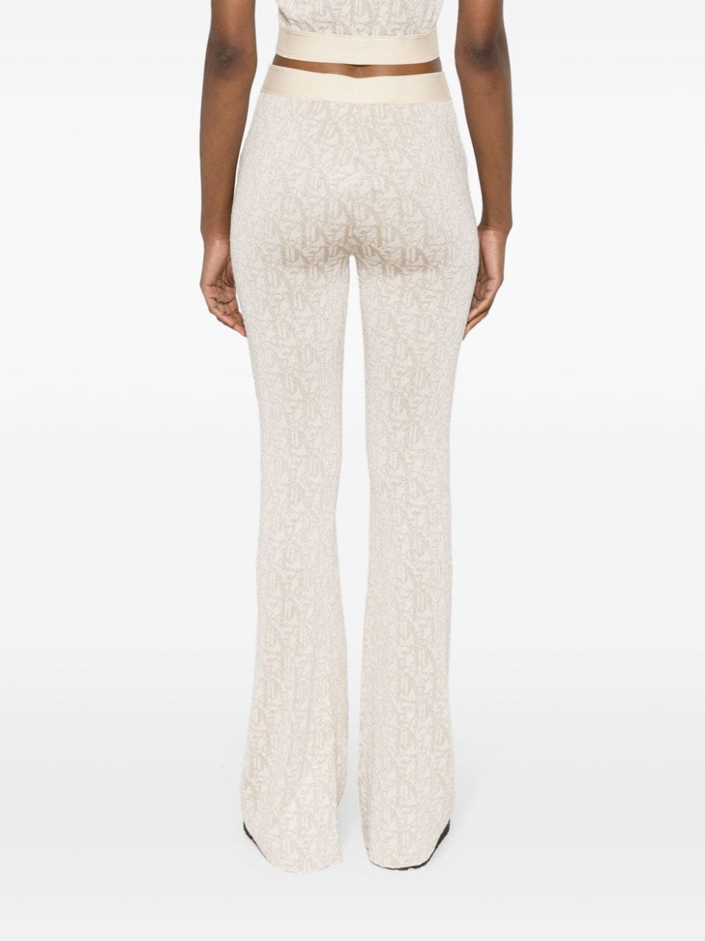PALM ANGELS Monogram Knit Trousers