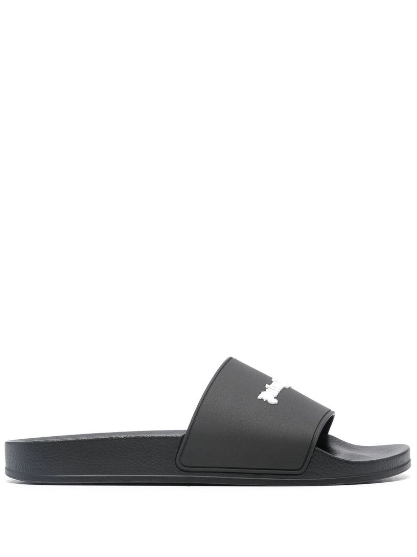 PALM ANGELS Monogram rubber sandals