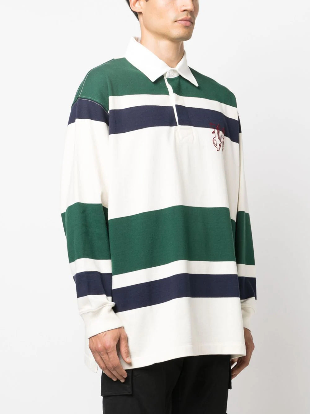 PALM ANGELS Monogram Rugby Polo