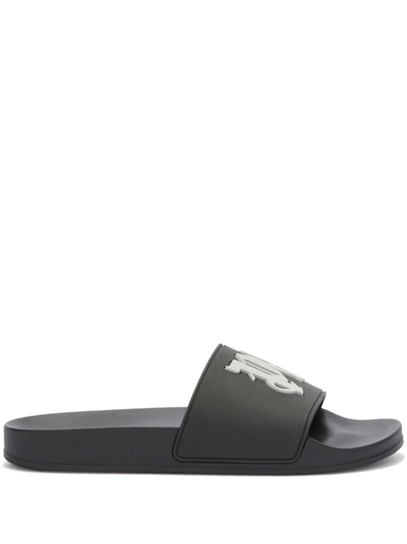 PALM ANGELS Monogram slides