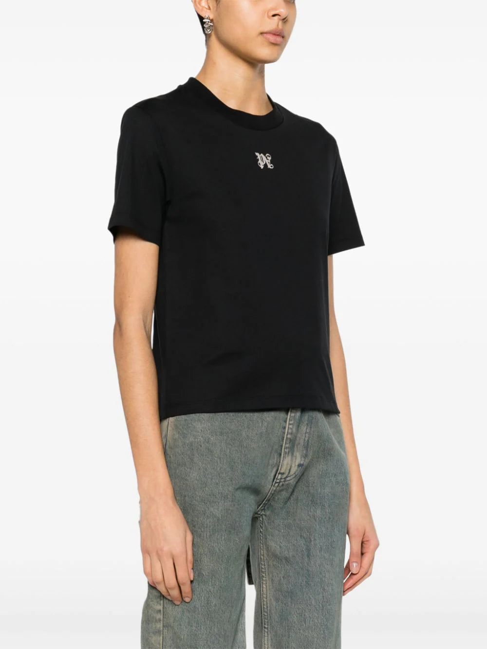 PALM ANGELS Monogram Slim Fit T-shirt