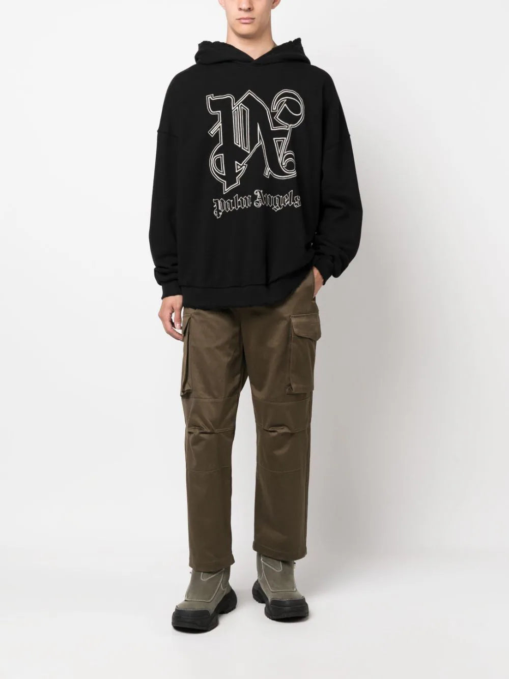 PALM ANGELS Monogram Statement Hoody