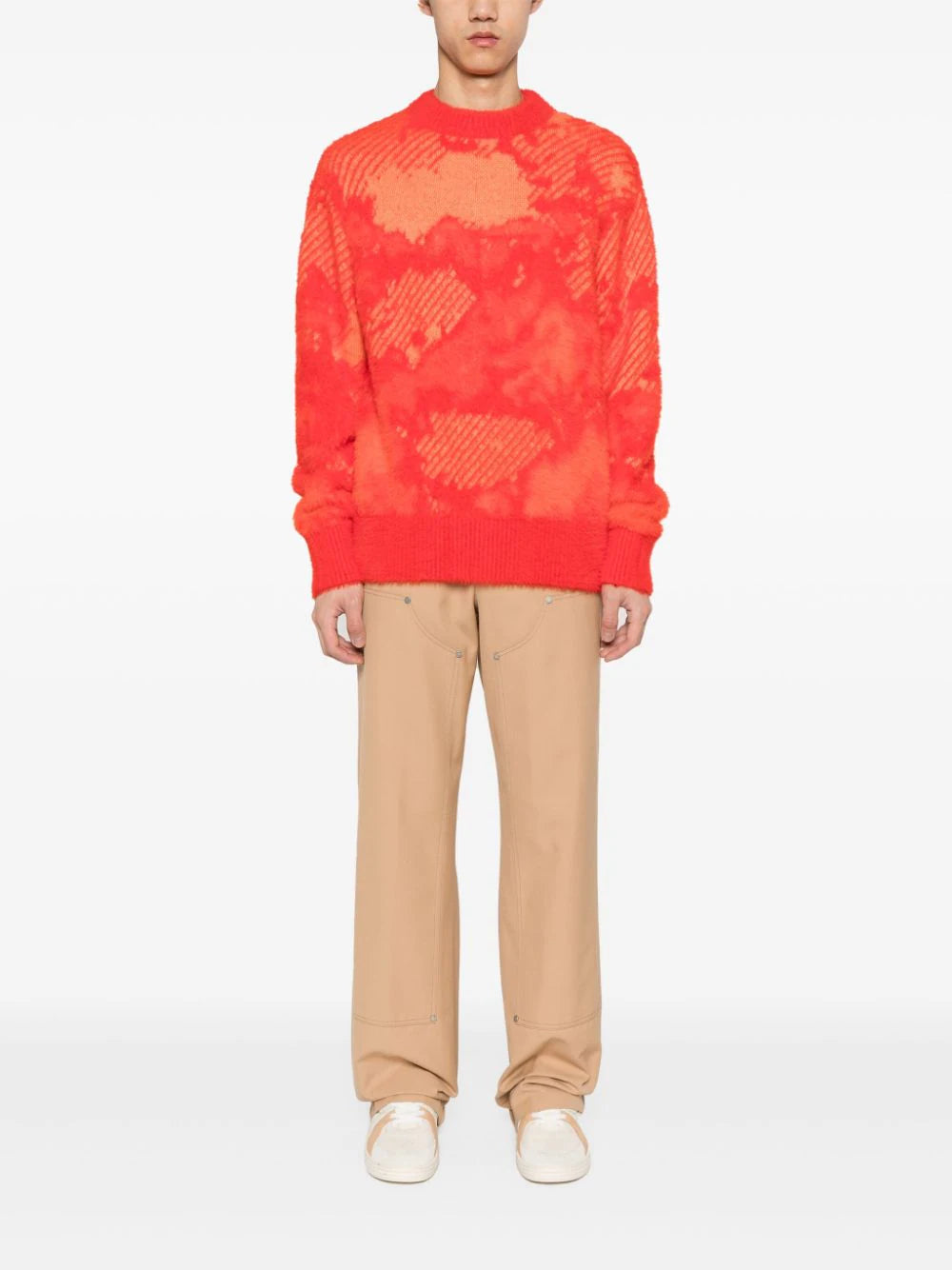 PALM ANGELS Monogram Workwear Trousers