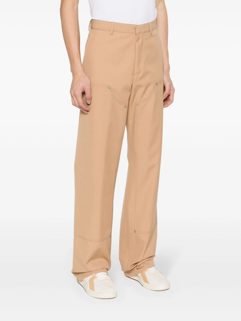 PALM ANGELS Monogram Workwear Trousers