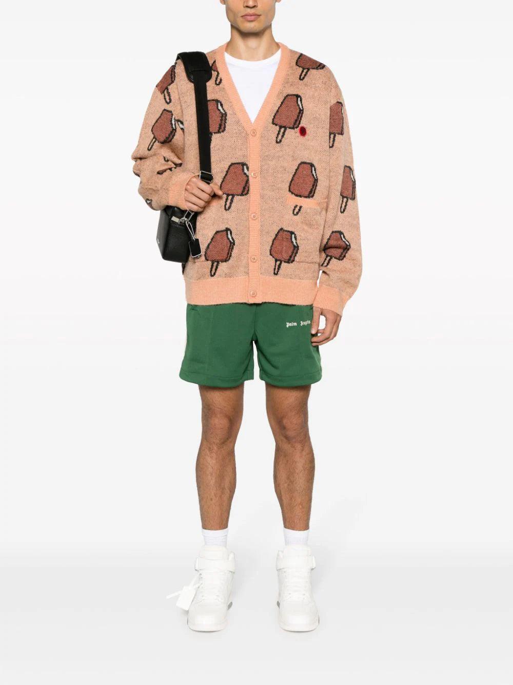 PALM ANGELS New Classic Track Shorts