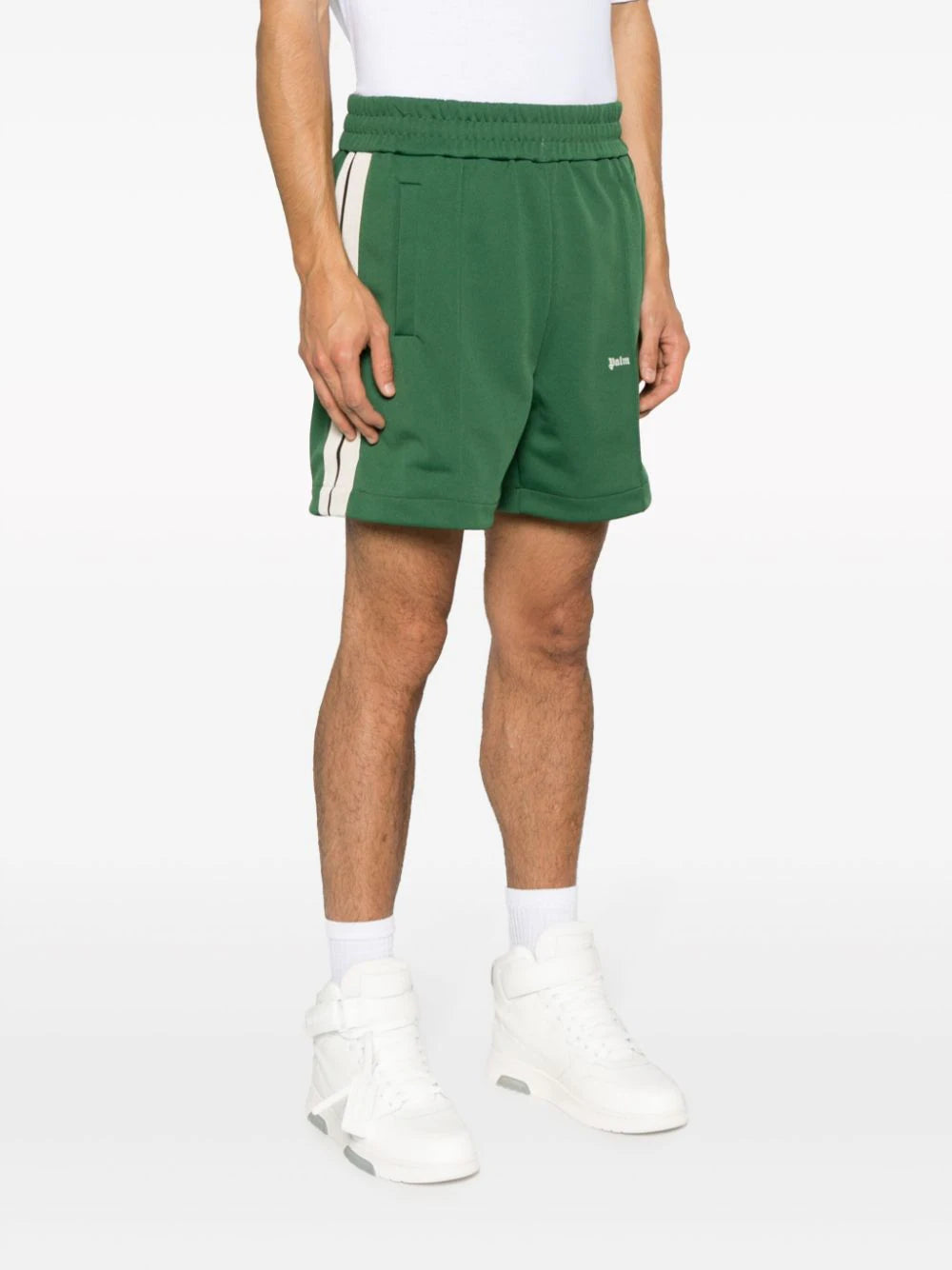 PALM ANGELS New Classic Track Shorts