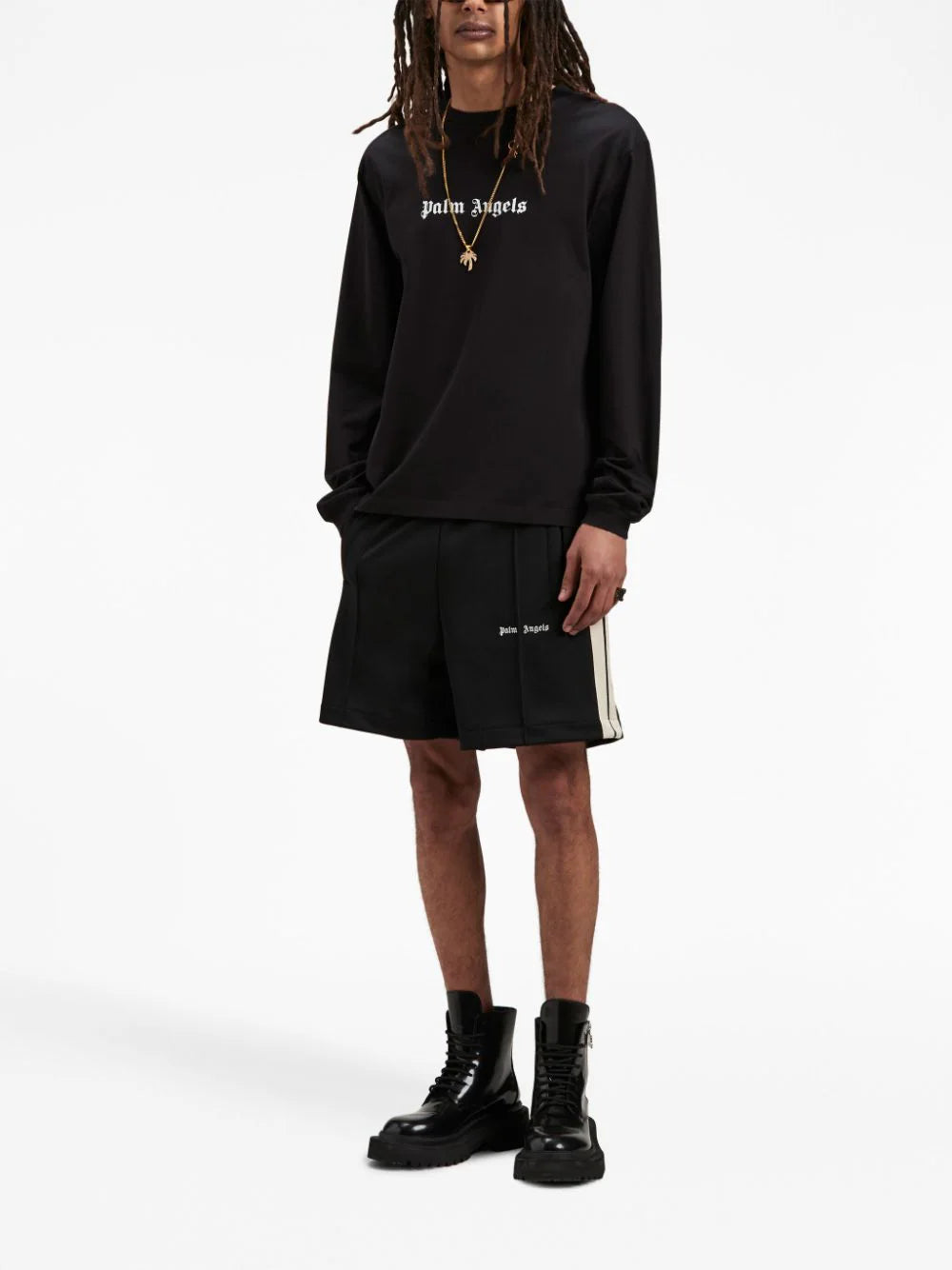 PALM ANGELS New Classic Track Shorts