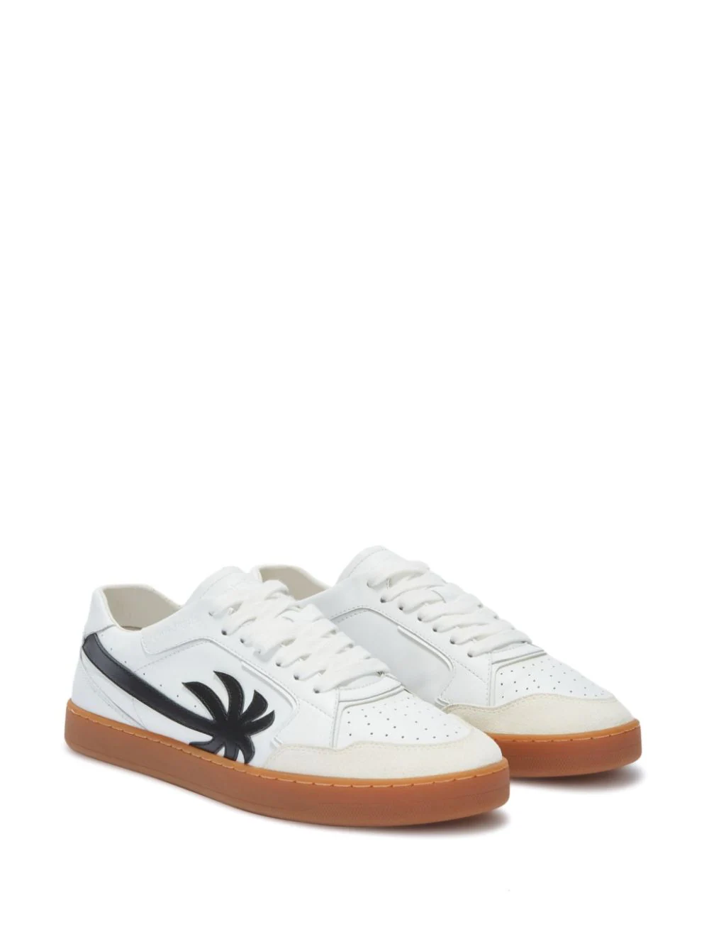 PALM ANGELS New Palm 1 Leather Sneakers