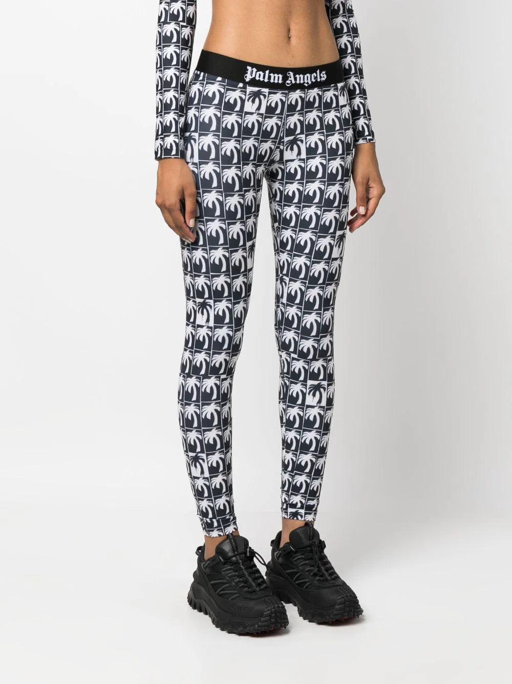 PALM ANGELS Palms Logo Leggings