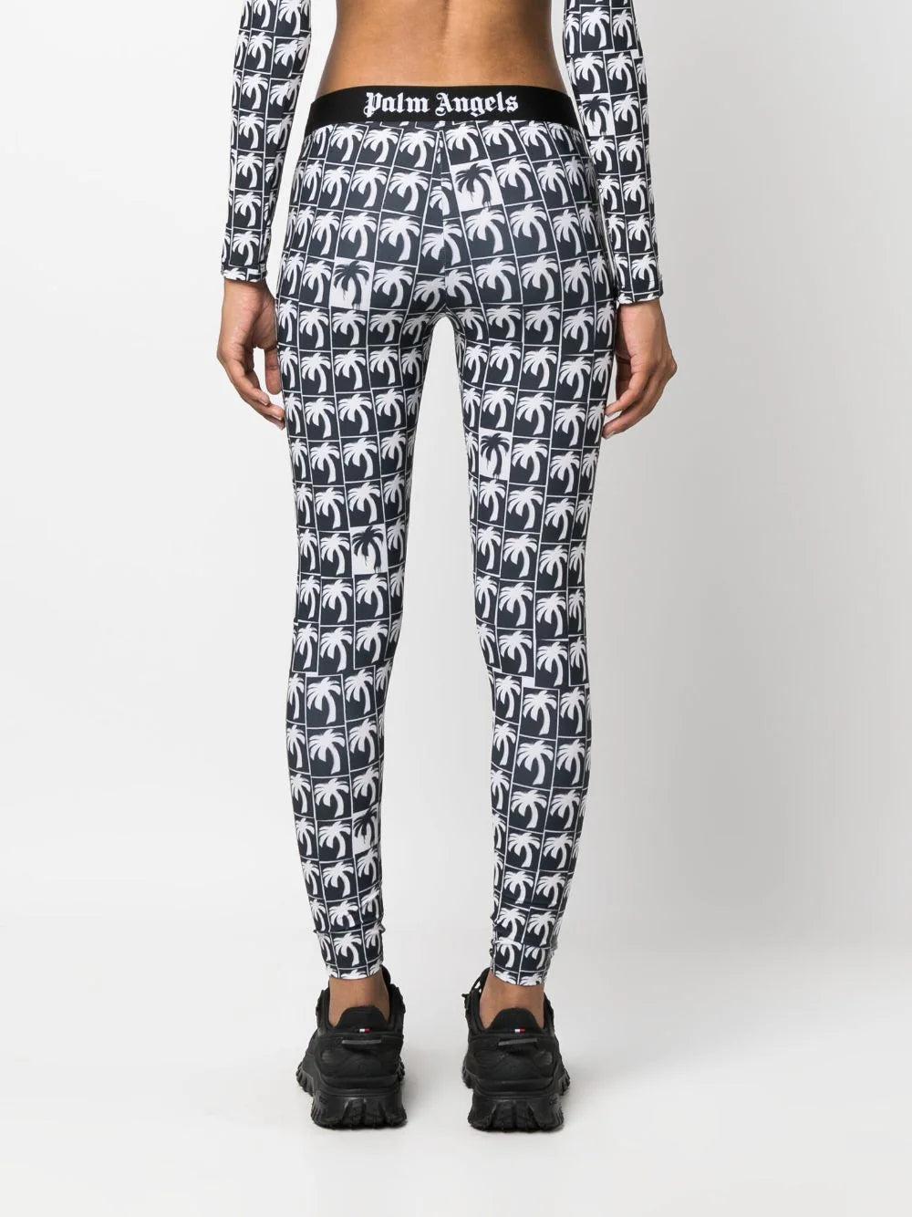 PALM ANGELS Palms Logo Leggings