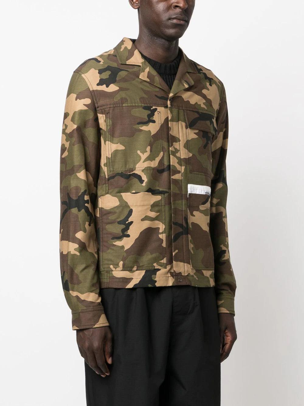 PALM ANGELS Sartorial Camo Jacket