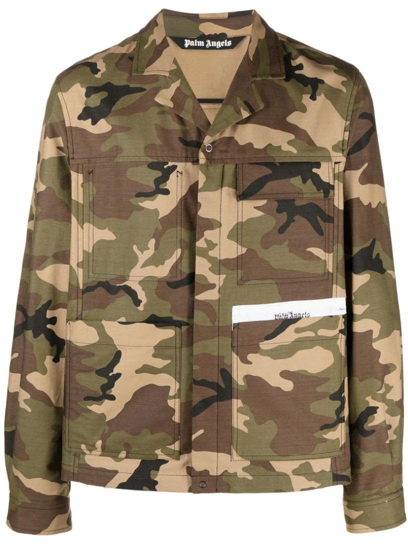 PALM ANGELS Sartorial camo jacket