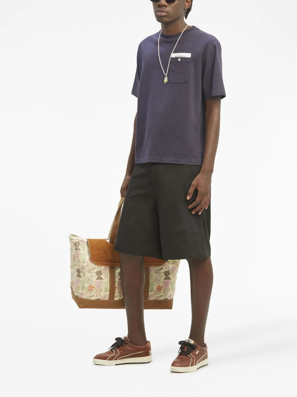 PALM ANGELS Sartorial Tape Pocket T-shirt