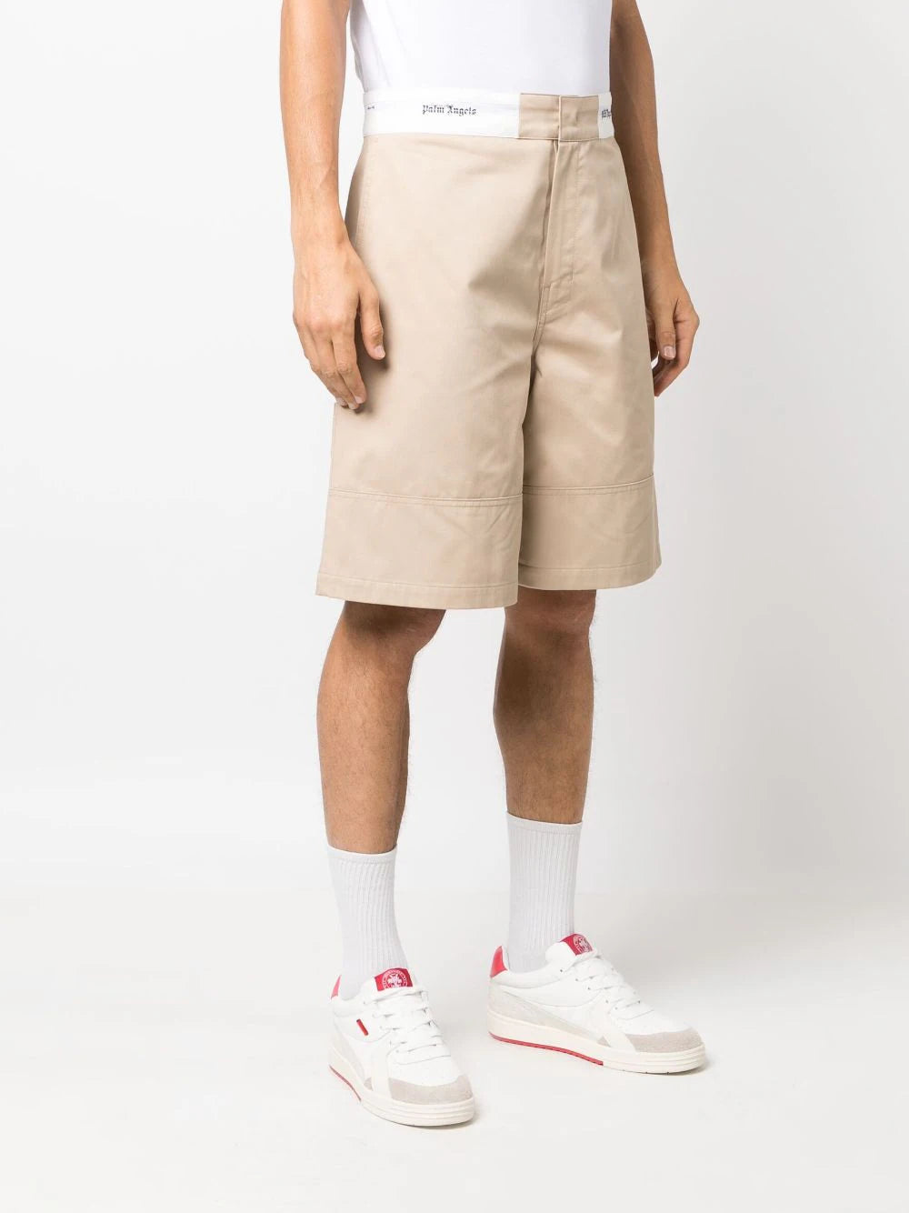 PALM ANGELS Sartorial Waistband Shorts
