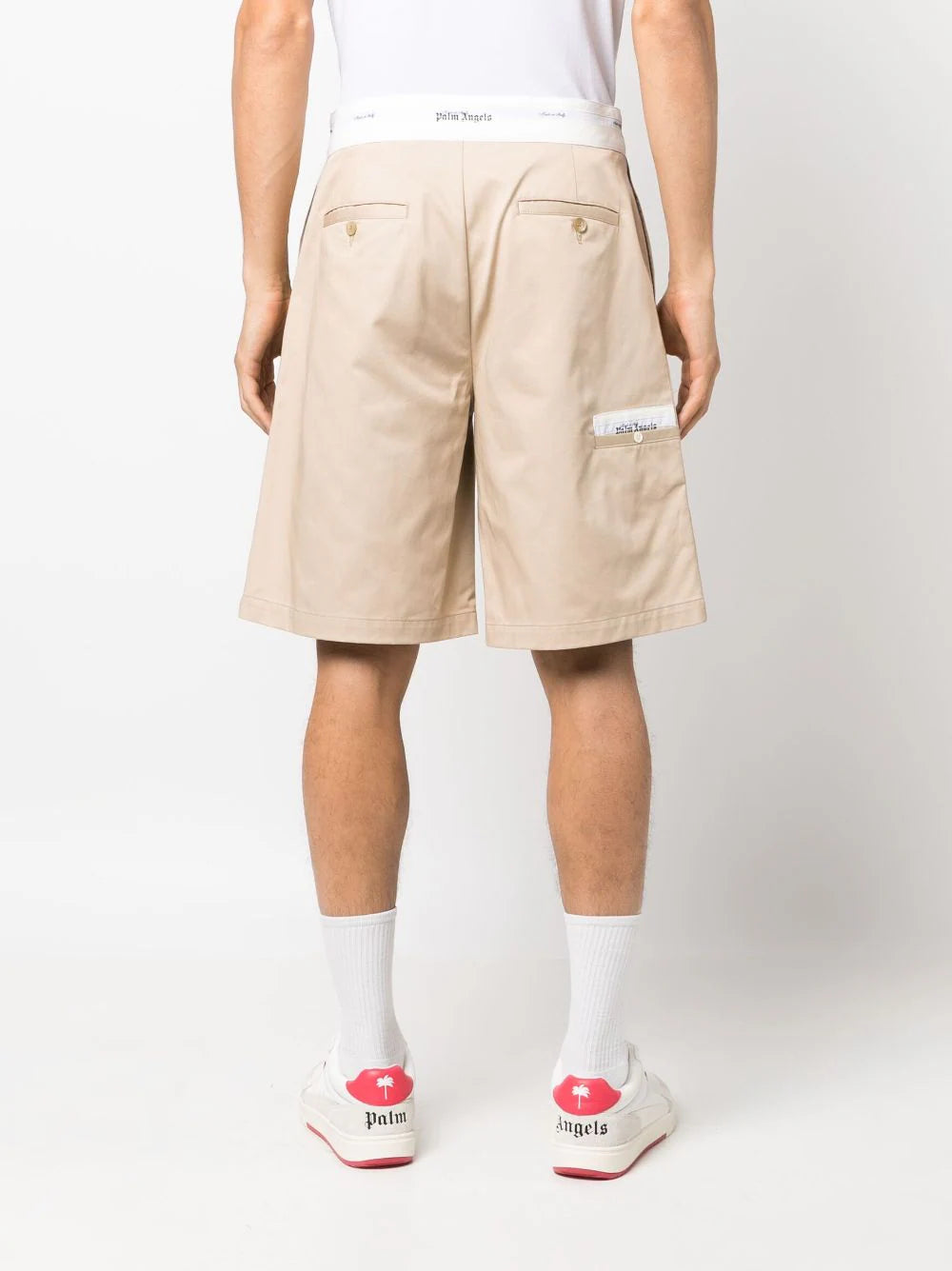 PALM ANGELS Sartorial Waistband Shorts