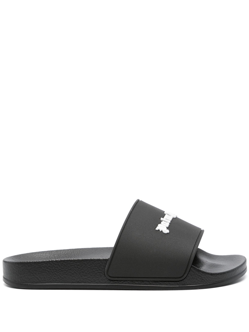 PALM ANGELS Slides sandals with embossed logo