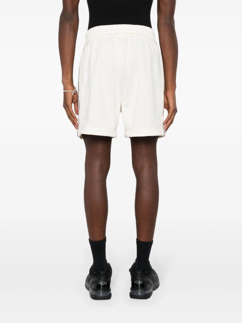 PALM ANGELS Sports Shorts With Monogram
