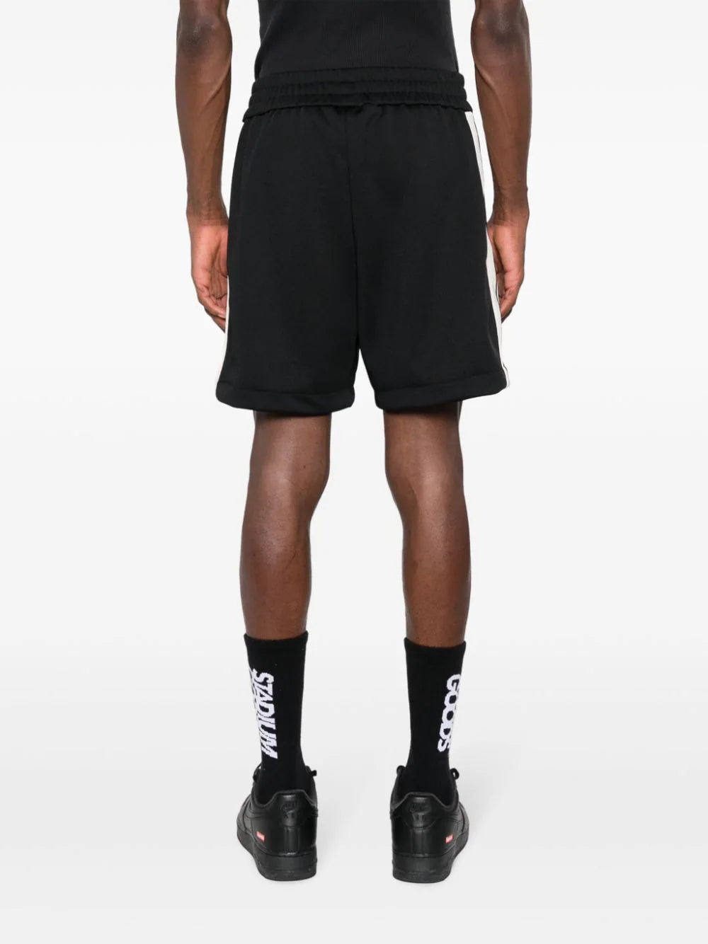 PALM ANGELS Sports Shorts With Monogram