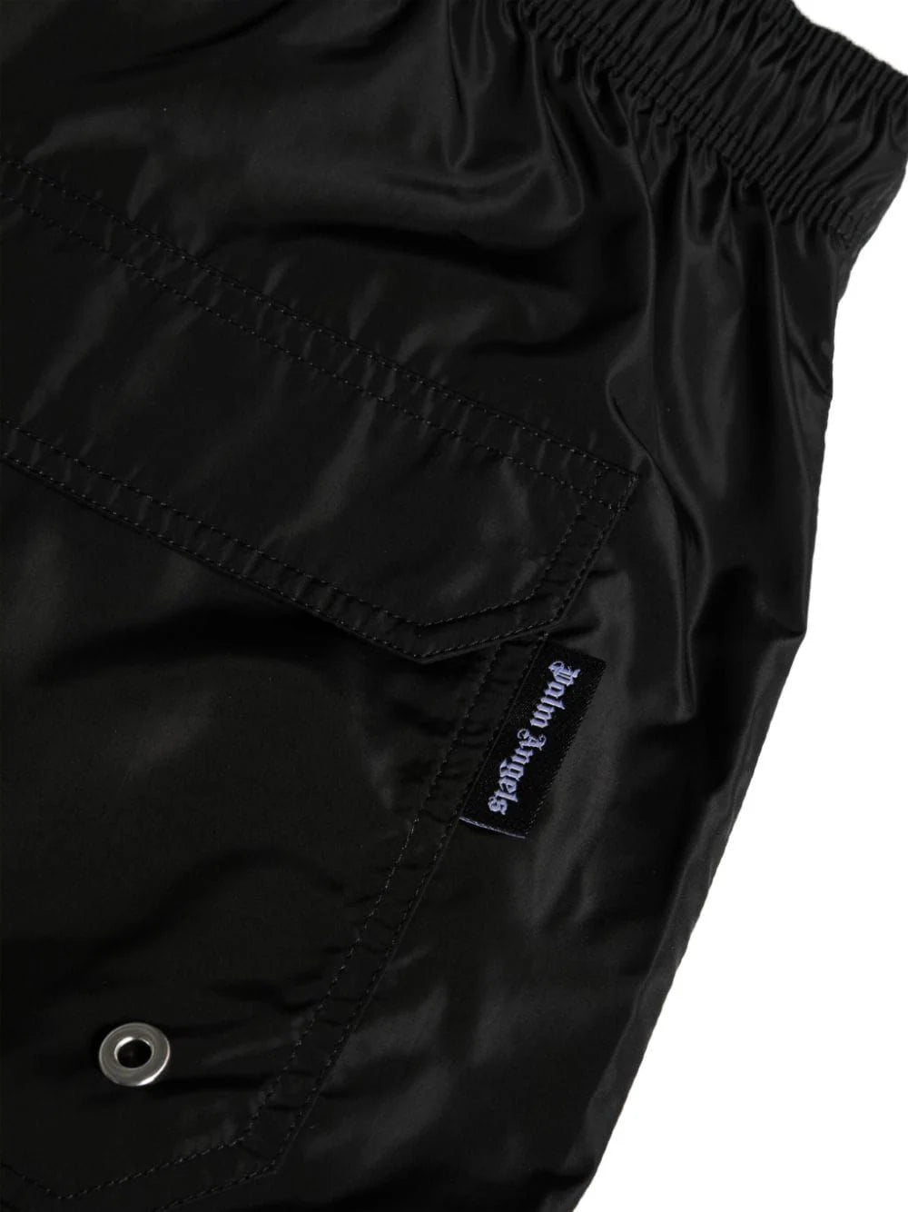 PALM ANGELS Swim Shorts With Logo