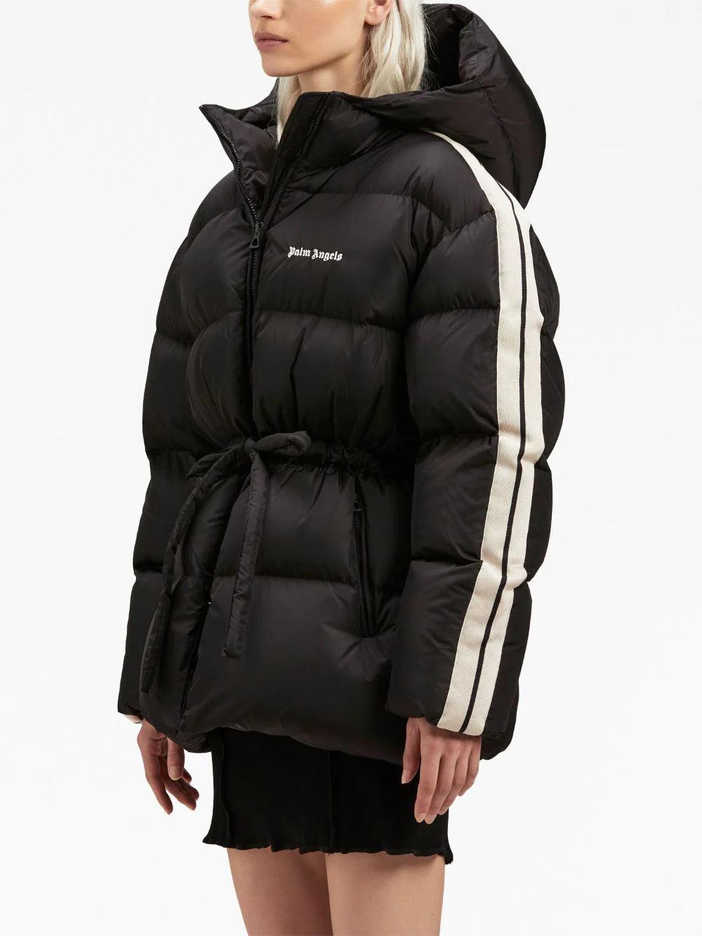 PALM ANGELS Waist Belt Down Jacket