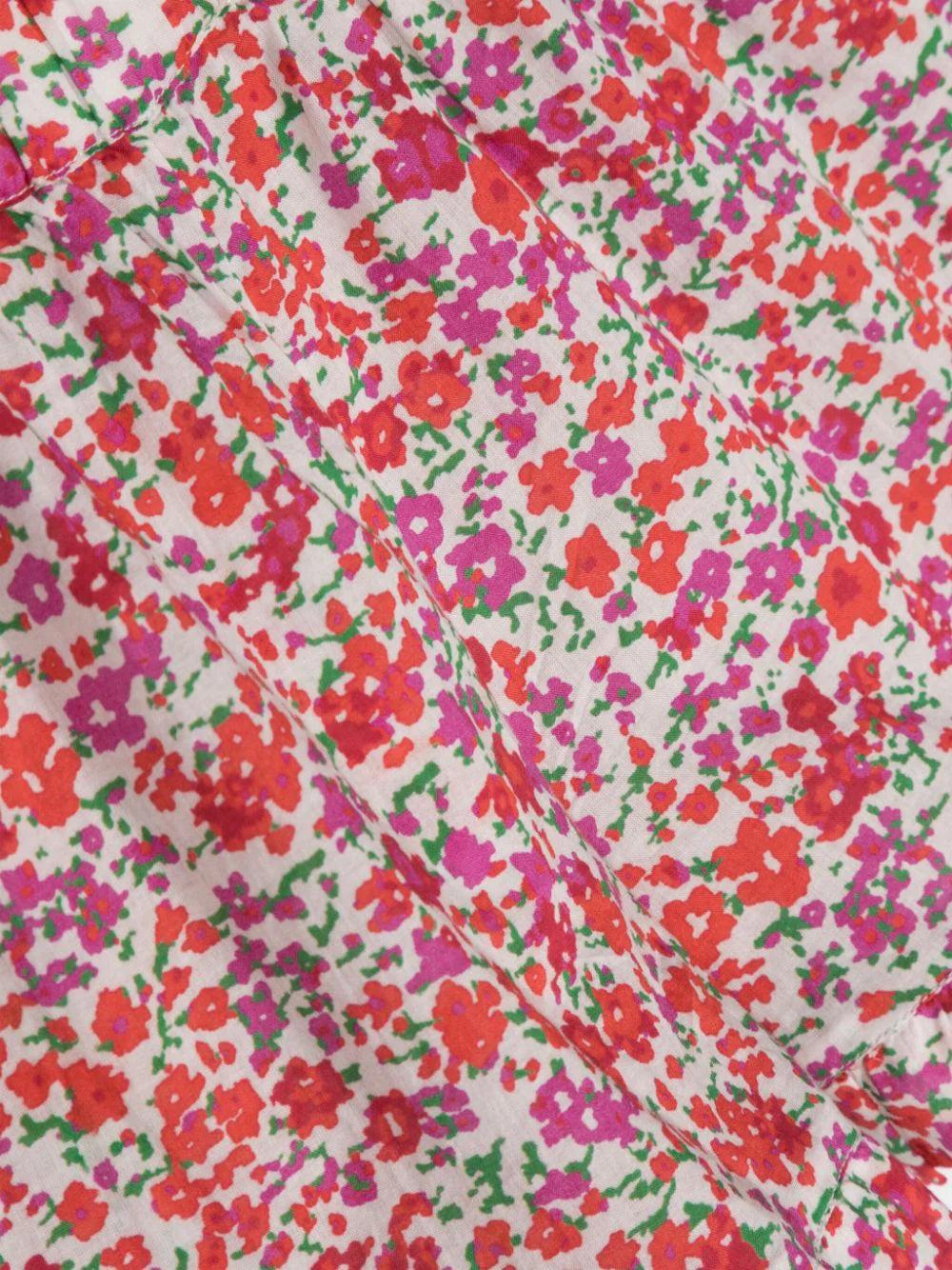 Philosophy Kids Shorts With Flower Print