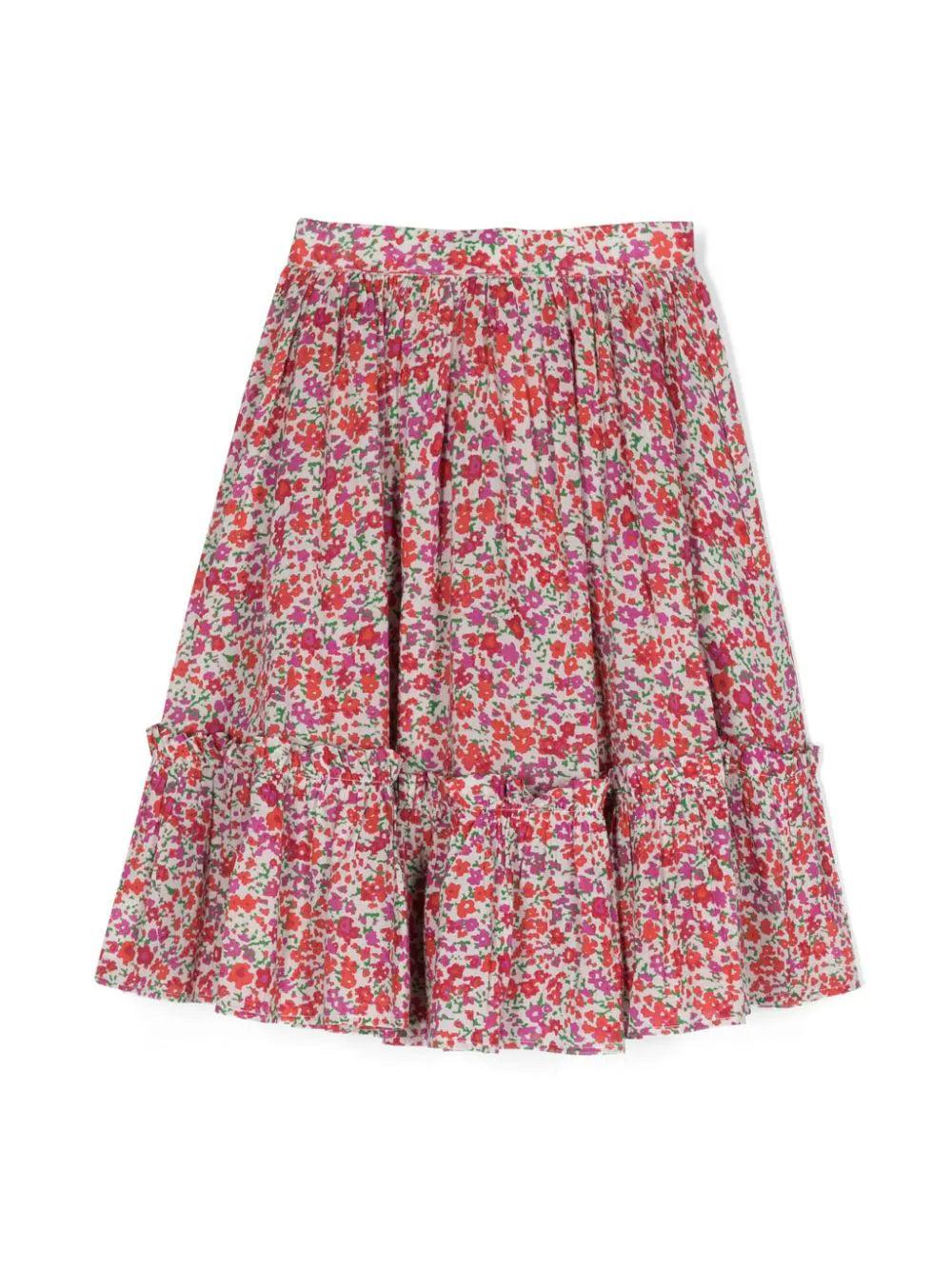 Philosophy Kids Skirt With Flower Print