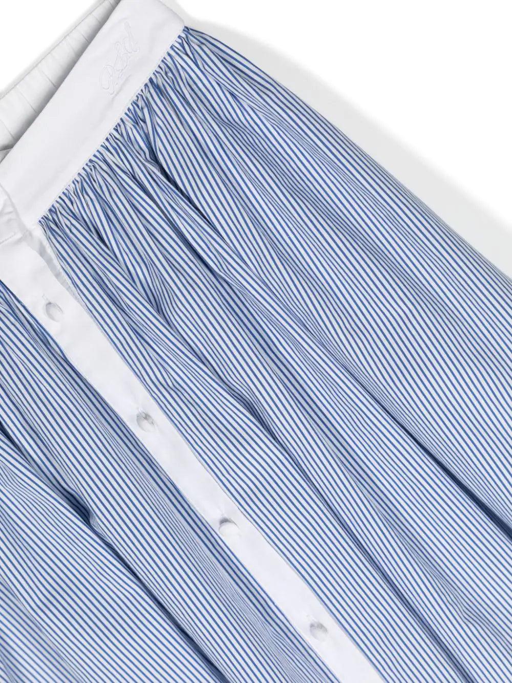 Philosophy Kids Striped Poplin A-skirt