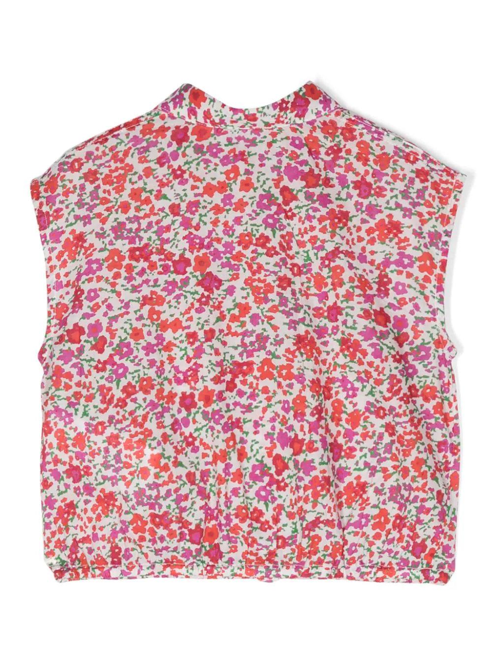 Philosophy Kids Top With Flower Print