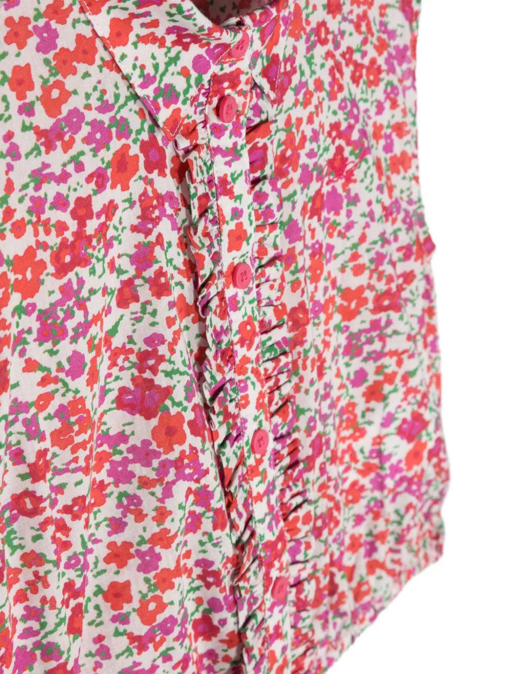 Philosophy Kids Top With Flower Print