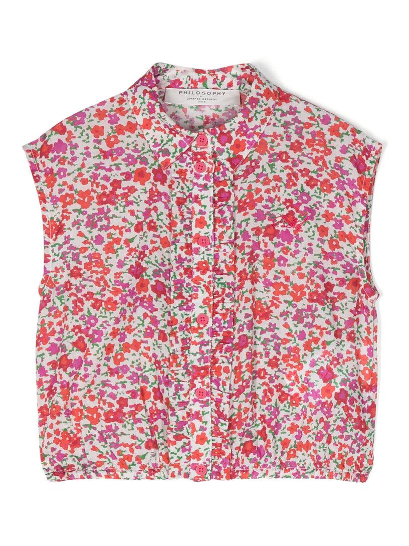Philosophy Kids Top with flower print