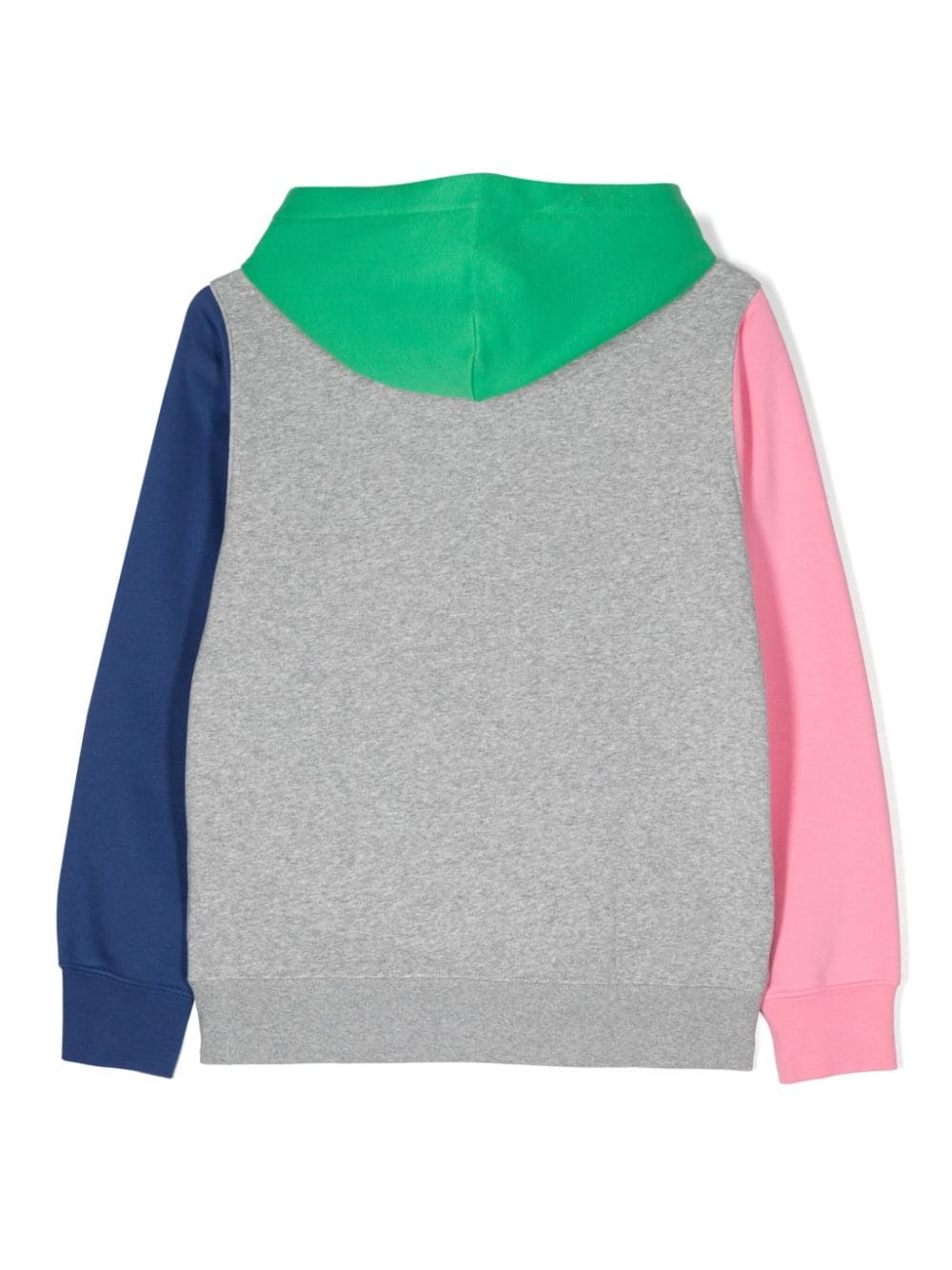Ralph Lauren Kids Polo Bear Colour-blocked Fleece Hoodie
