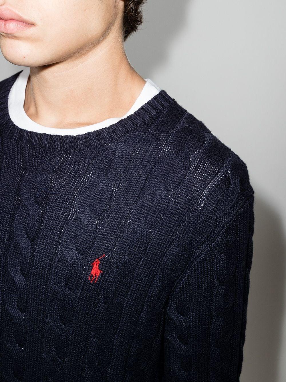 POLO RALPH LAUREN Cable-knit Cotton Jumper