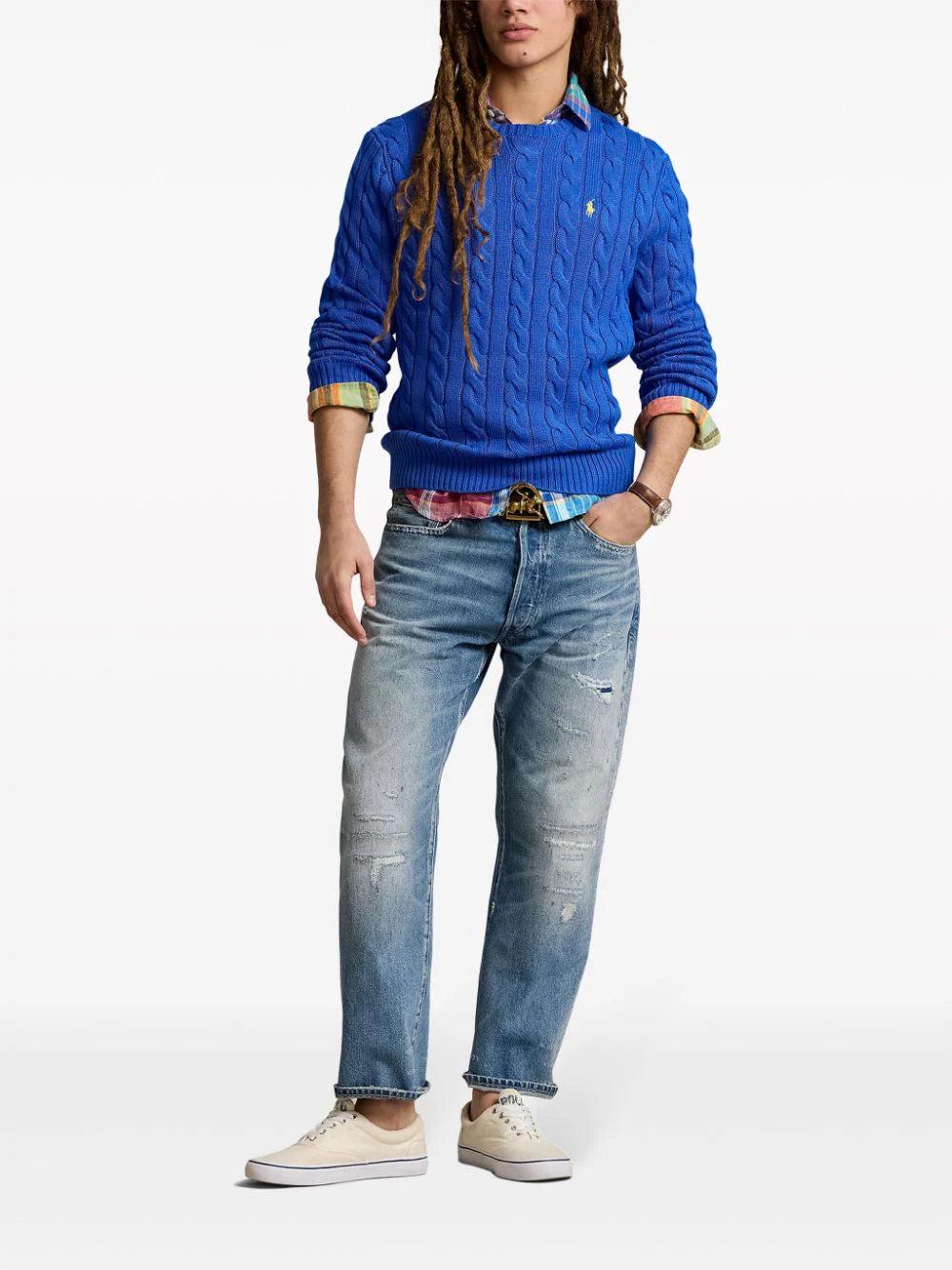 POLO RALPH LAUREN Cable-knit Cotton Sweater