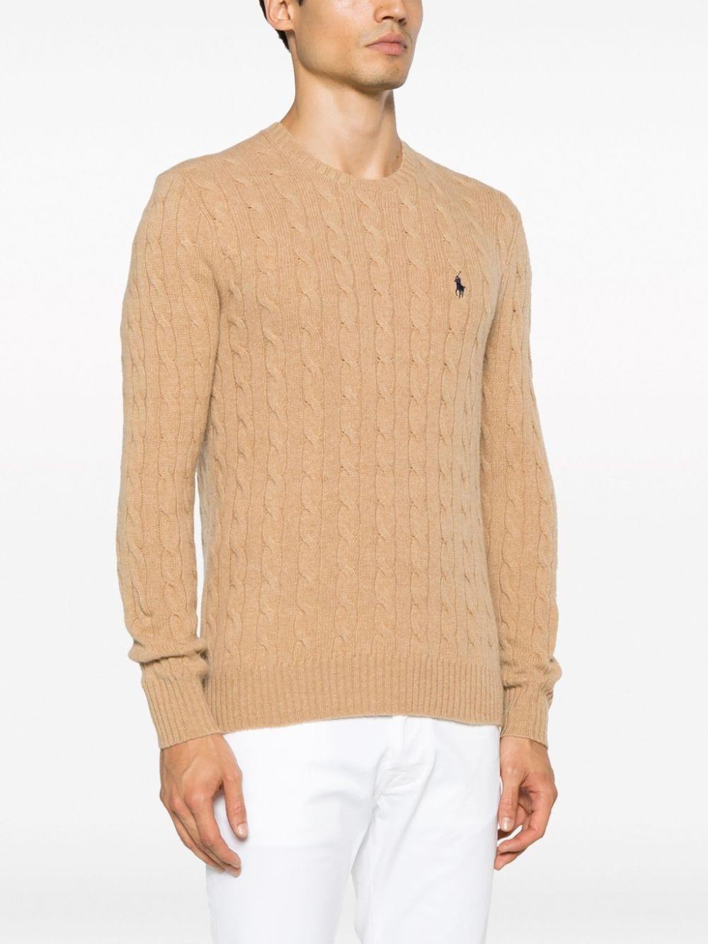 POLO RALPH LAUREN Cable Wool And Cashmere Sweater
