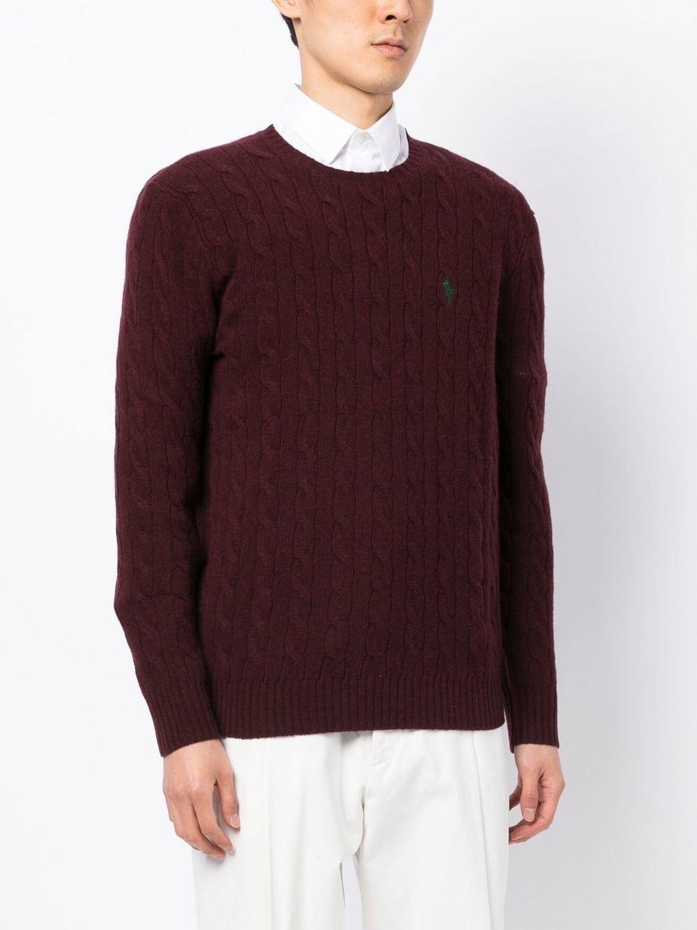 POLO RALPH LAUREN Cable Wool And Cashmere Sweater