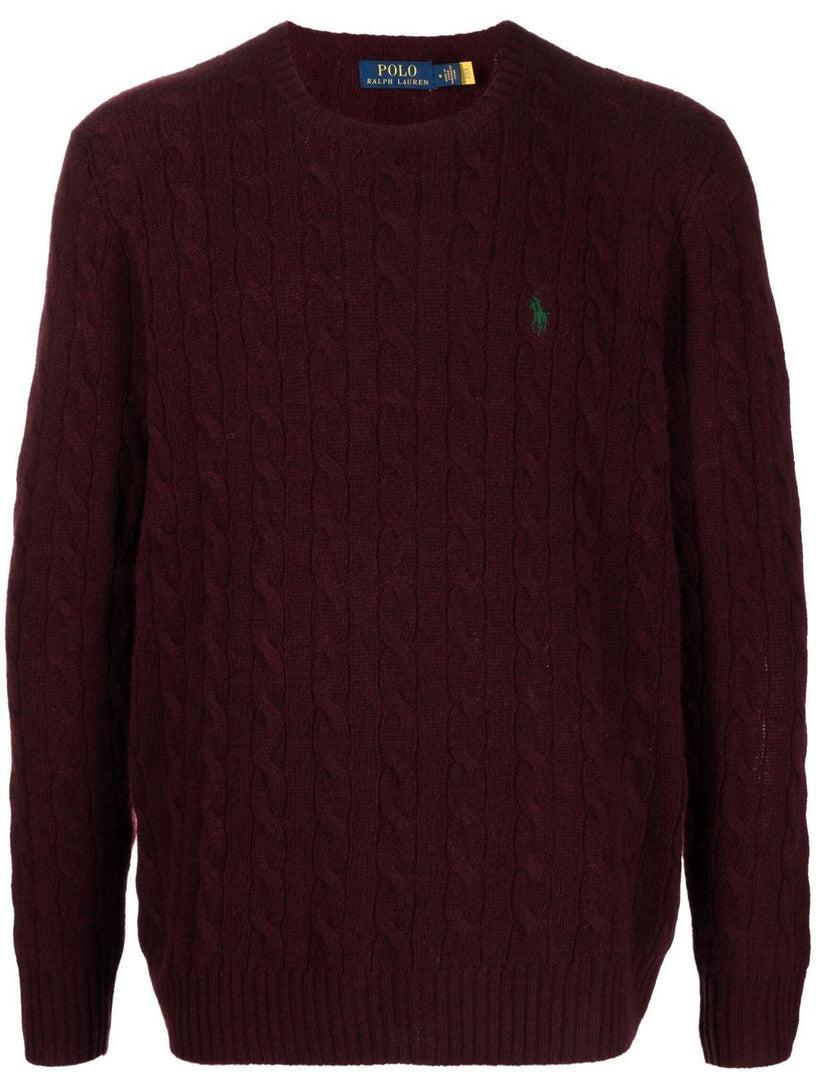 POLO RALPH LAUREN Cable wool and cashmere sweater