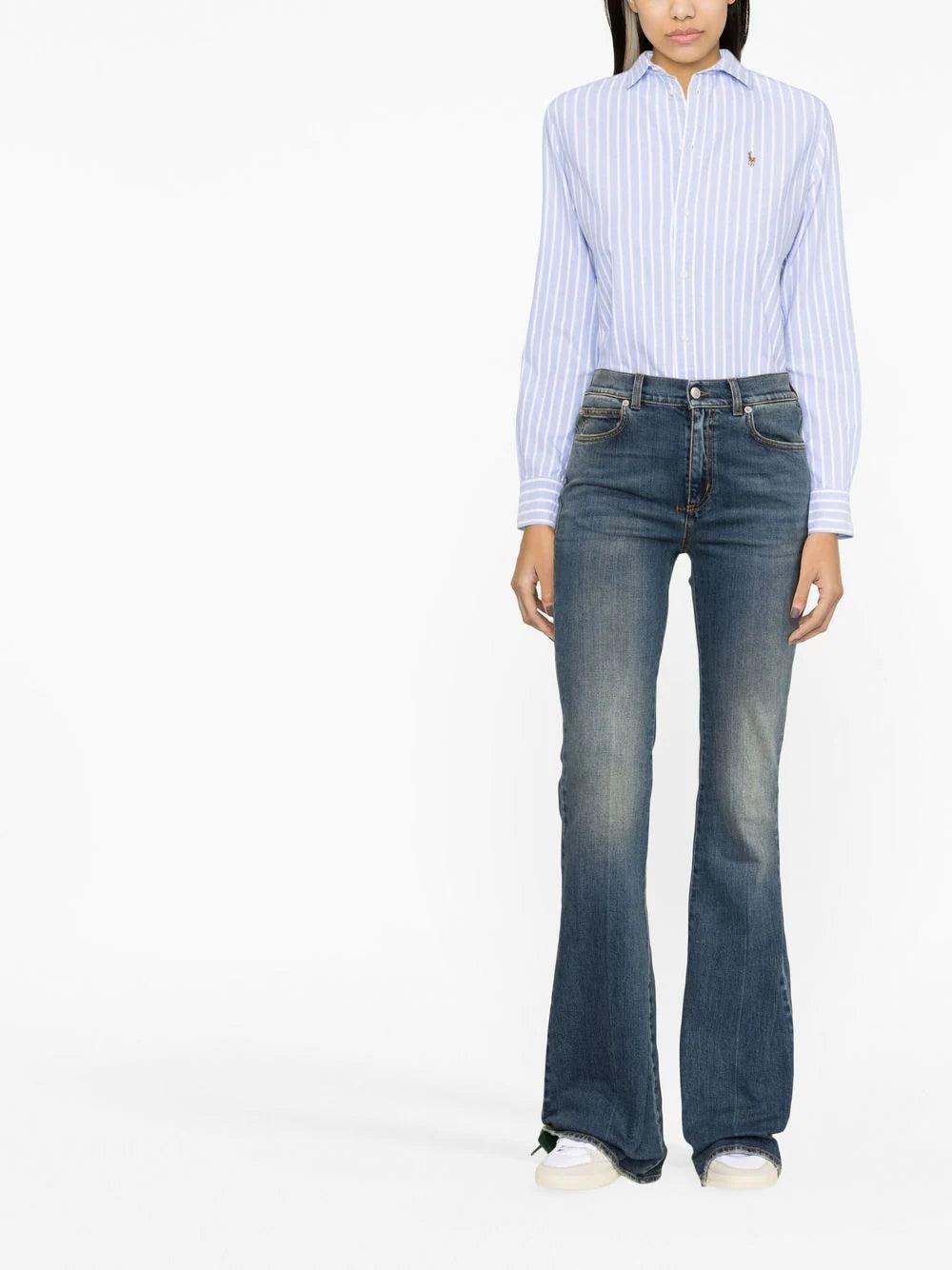 POLO RALPH LAUREN Classic Fit Striped Oxford Shirt