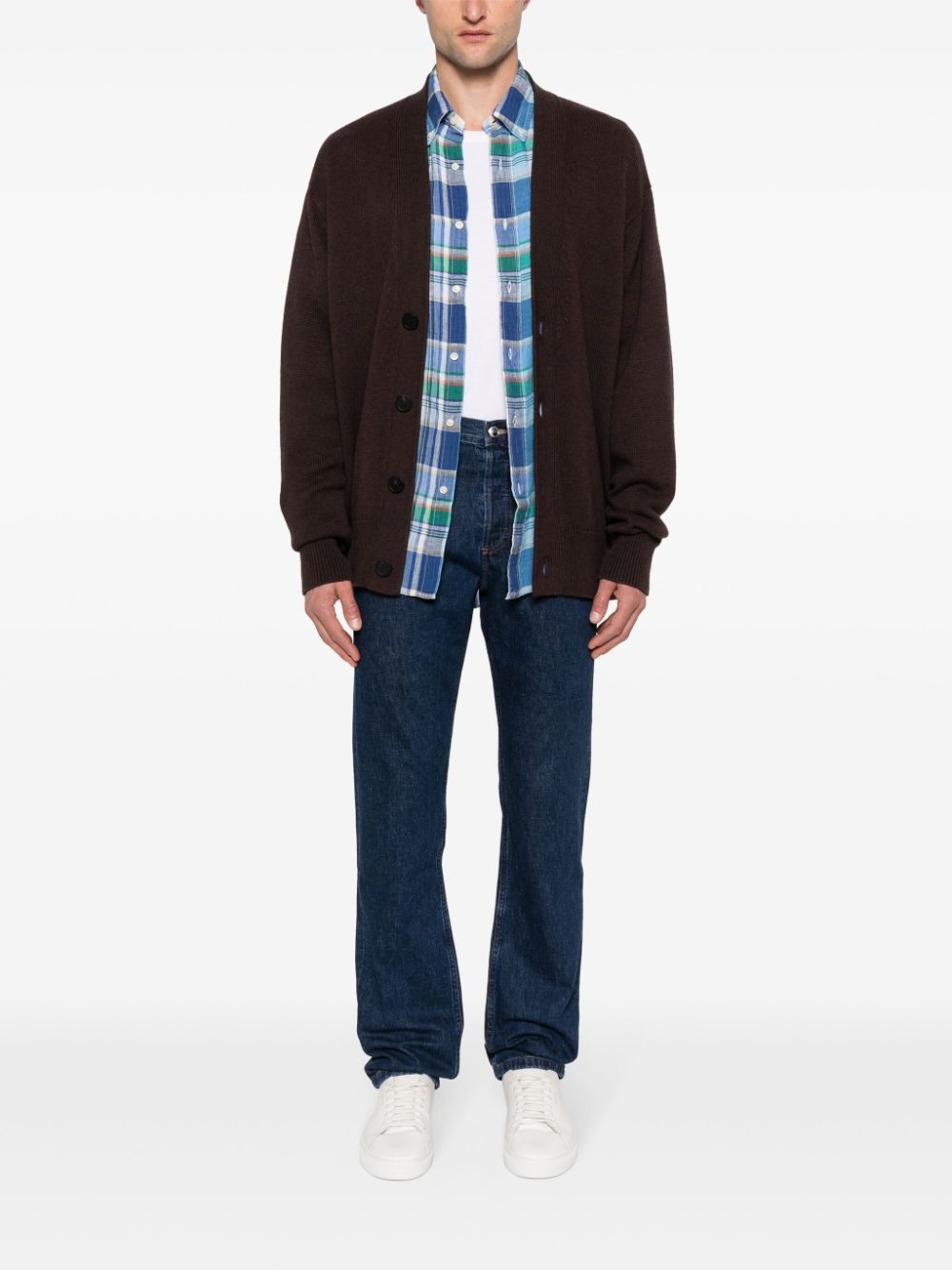 POLO RALPH LAUREN Custom Fit Plaid Linen Shirt
