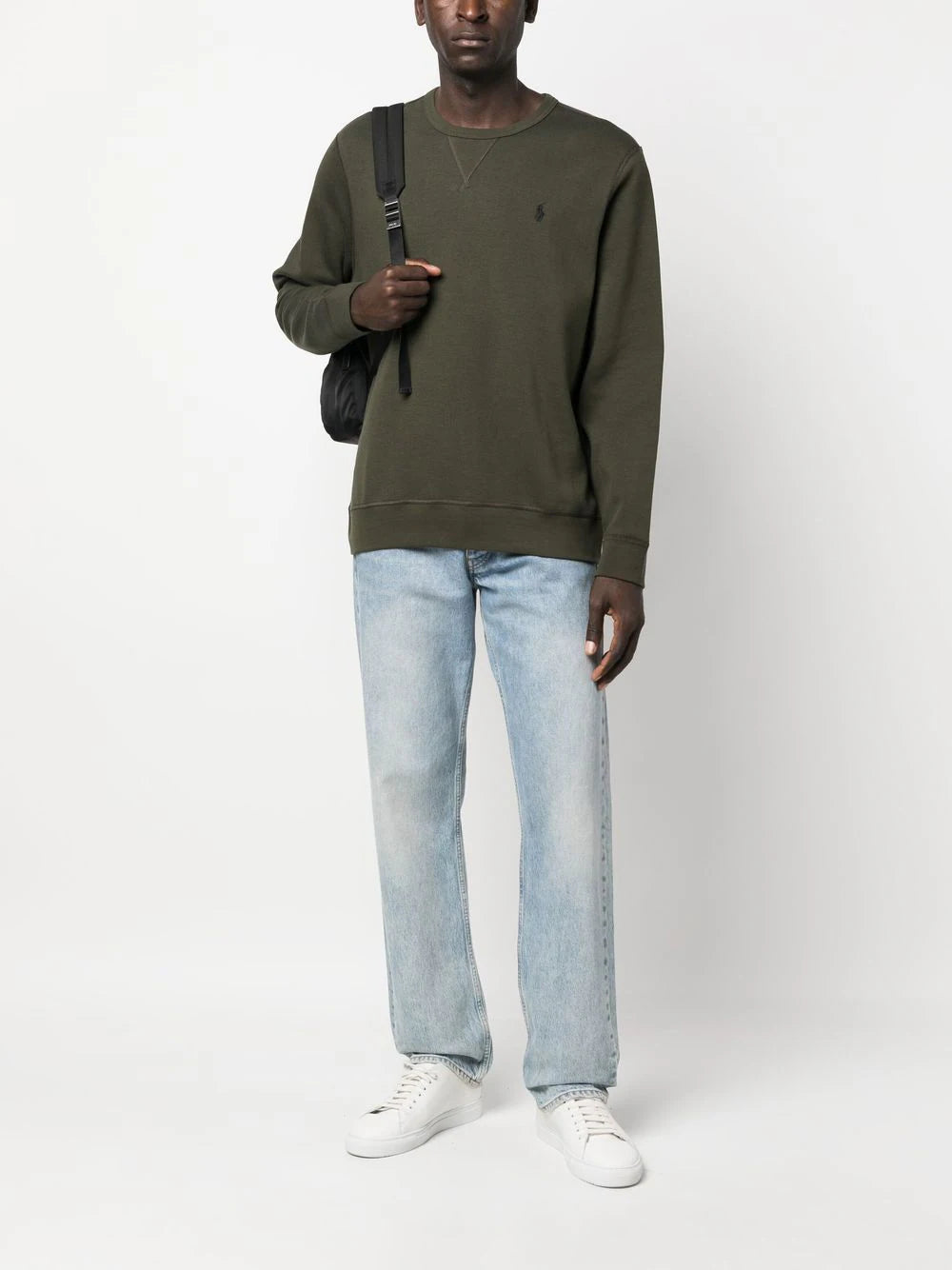 POLO RALPH LAUREN Double-knit Mottled Sweatshirt
