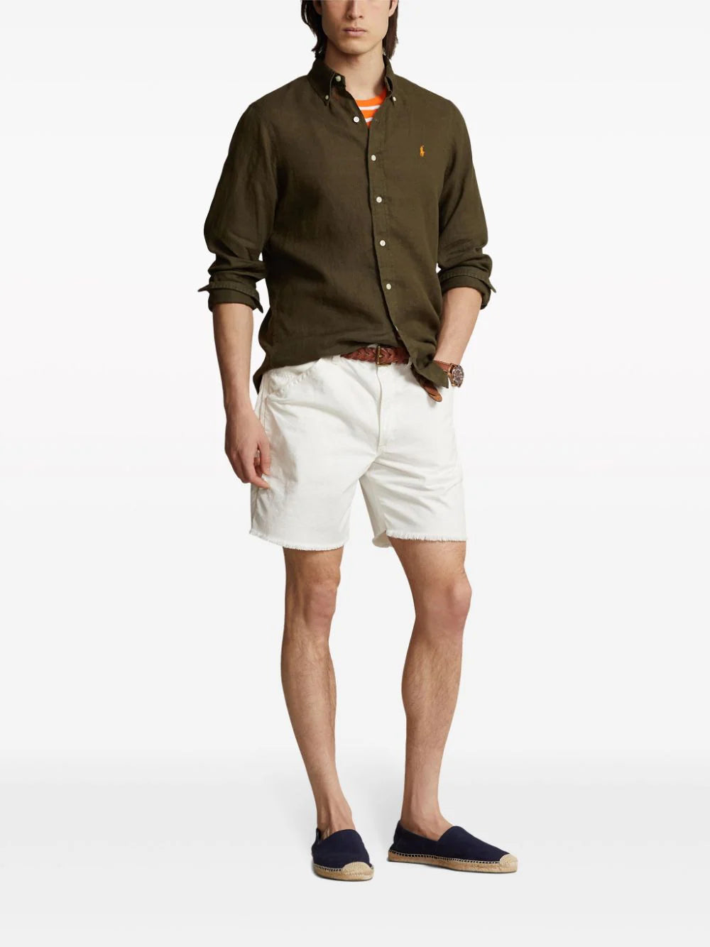 POLO RALPH LAUREN Slim-fit Linen Shirt