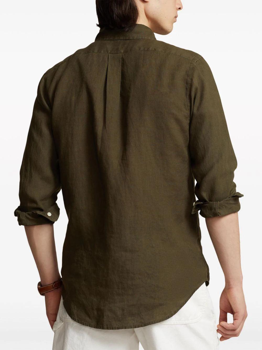 POLO RALPH LAUREN Slim-fit Linen Shirt