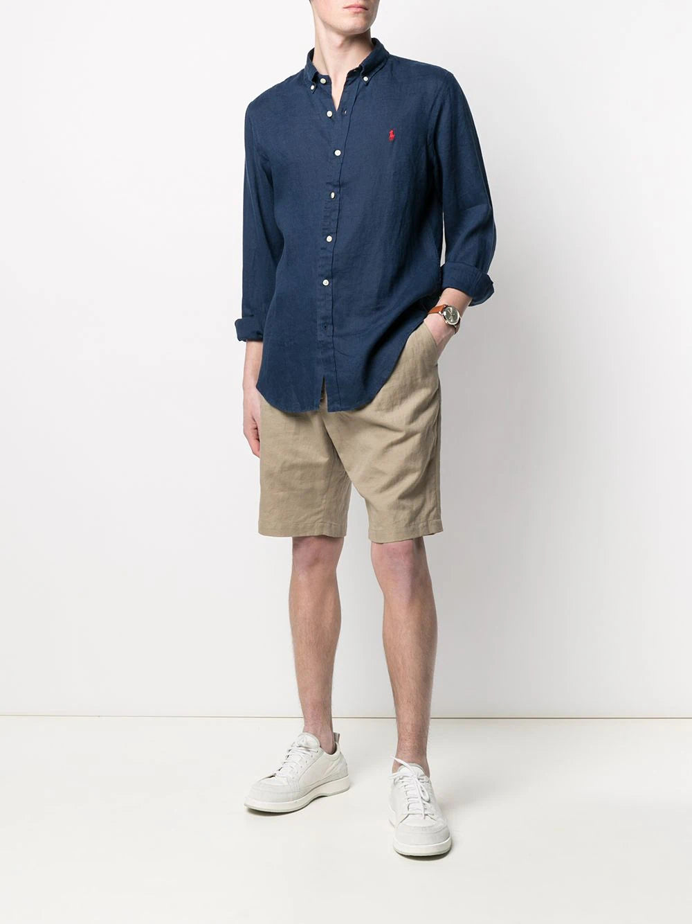 POLO RALPH LAUREN Slim-fit Linen Shirt