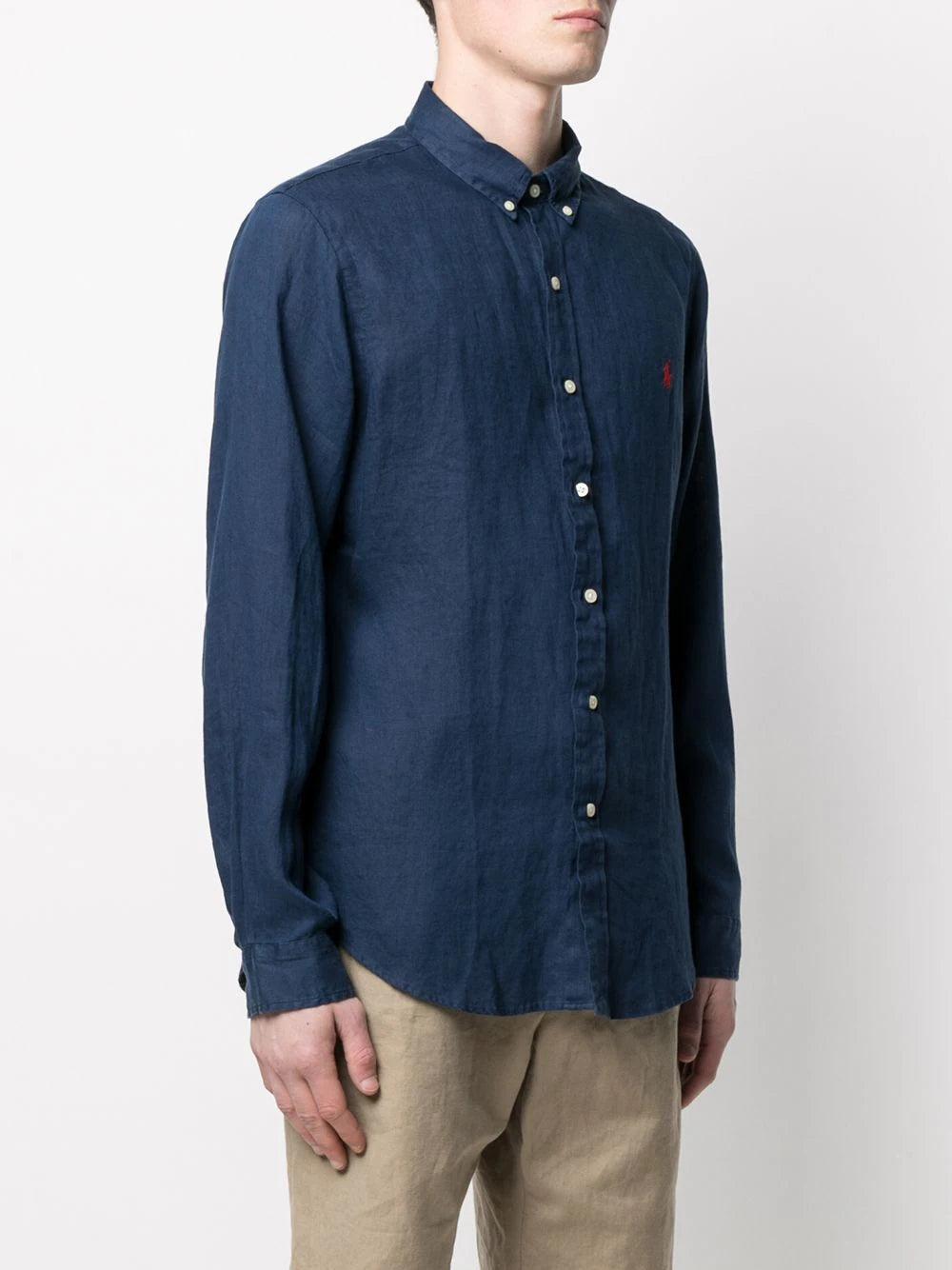 POLO RALPH LAUREN Slim-fit Linen Shirt