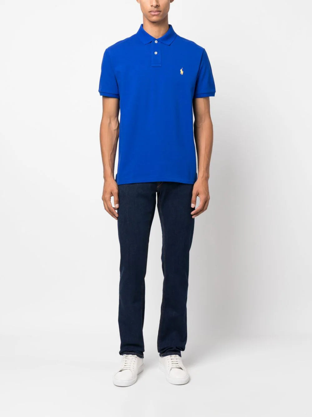 POLO RALPH LAUREN Slim Fit Mesh Polo Shirt