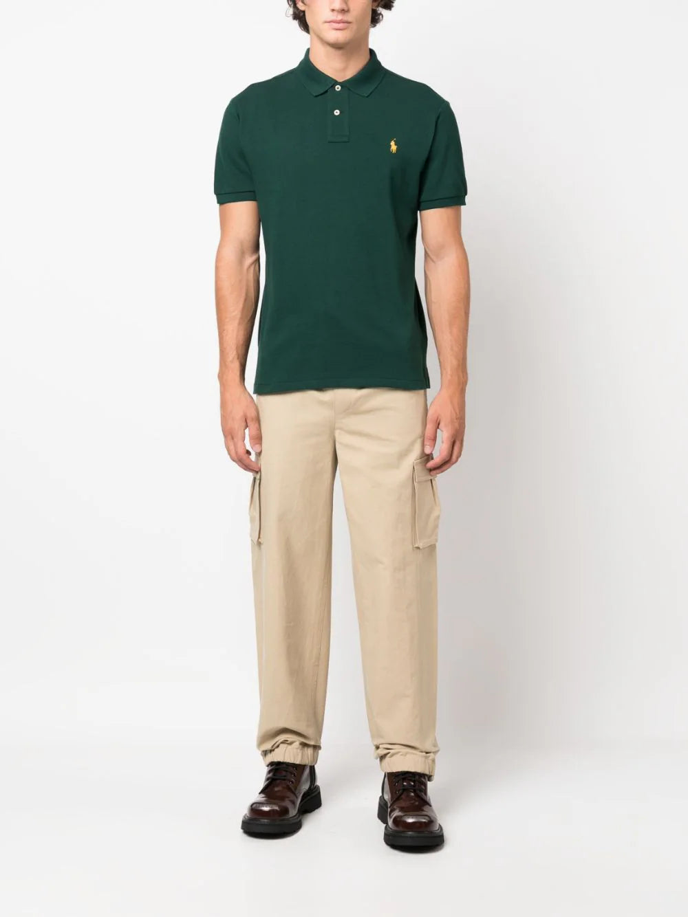 POLO RALPH LAUREN Slim Fit Mesh Polo Shirt
