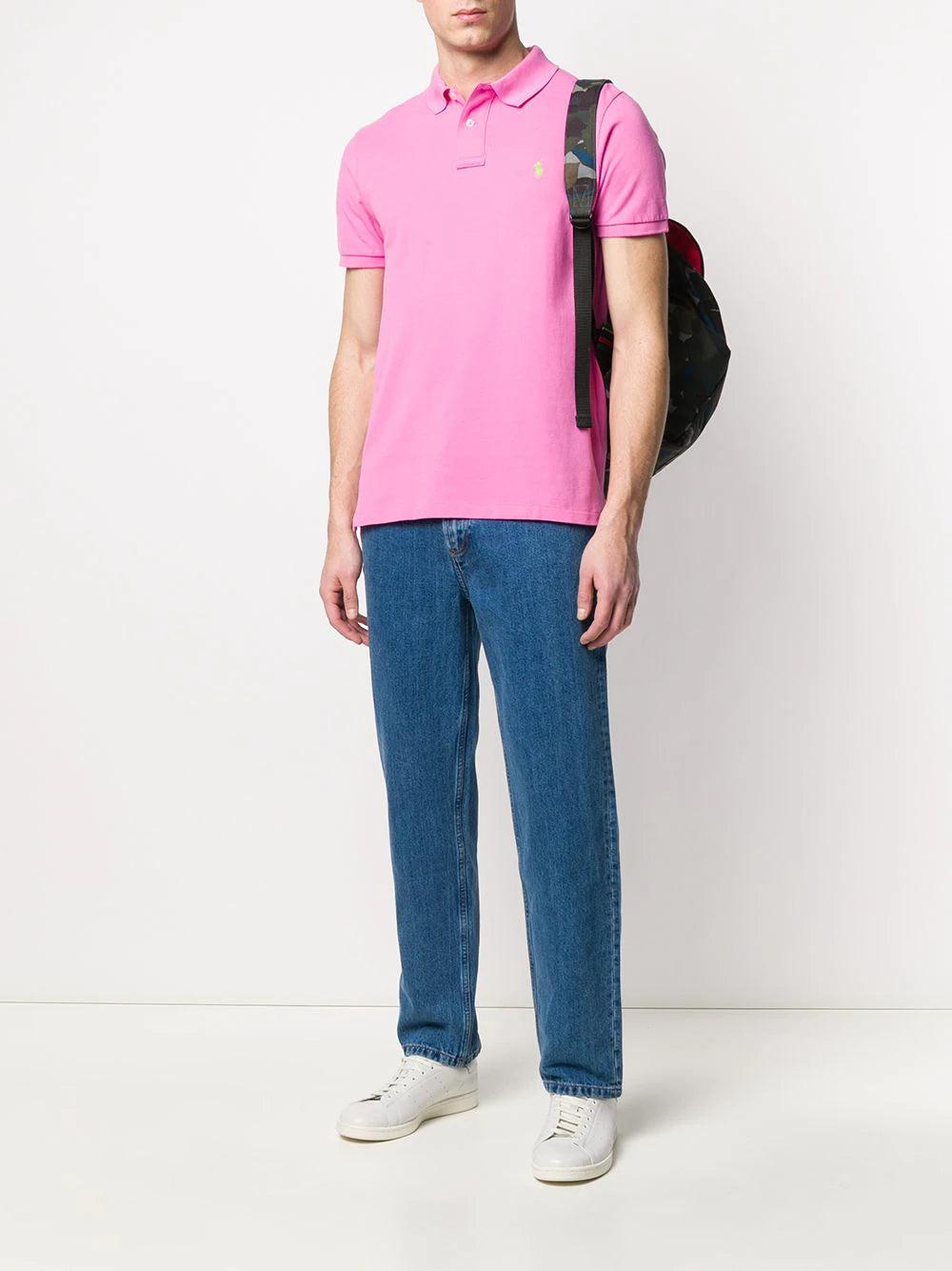 POLO RALPH LAUREN Slim Fit Mesh Polo Shirt